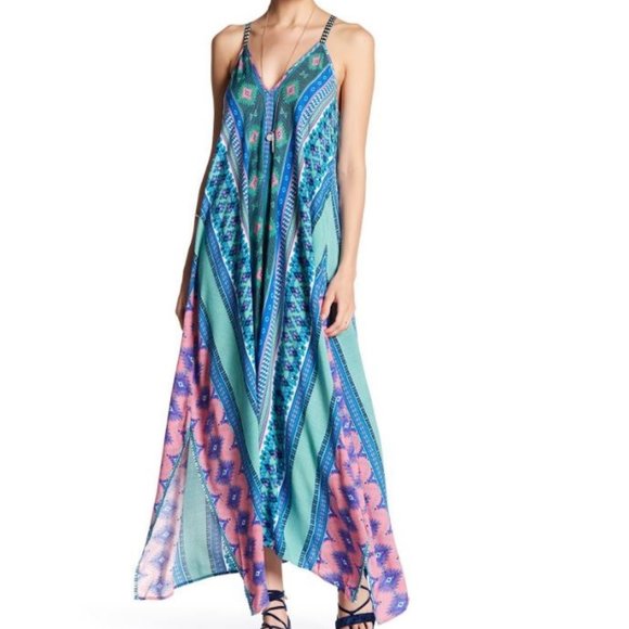 Hale Bob Dresses & Skirts - Hale Bob Handkerchief Maxi Dress